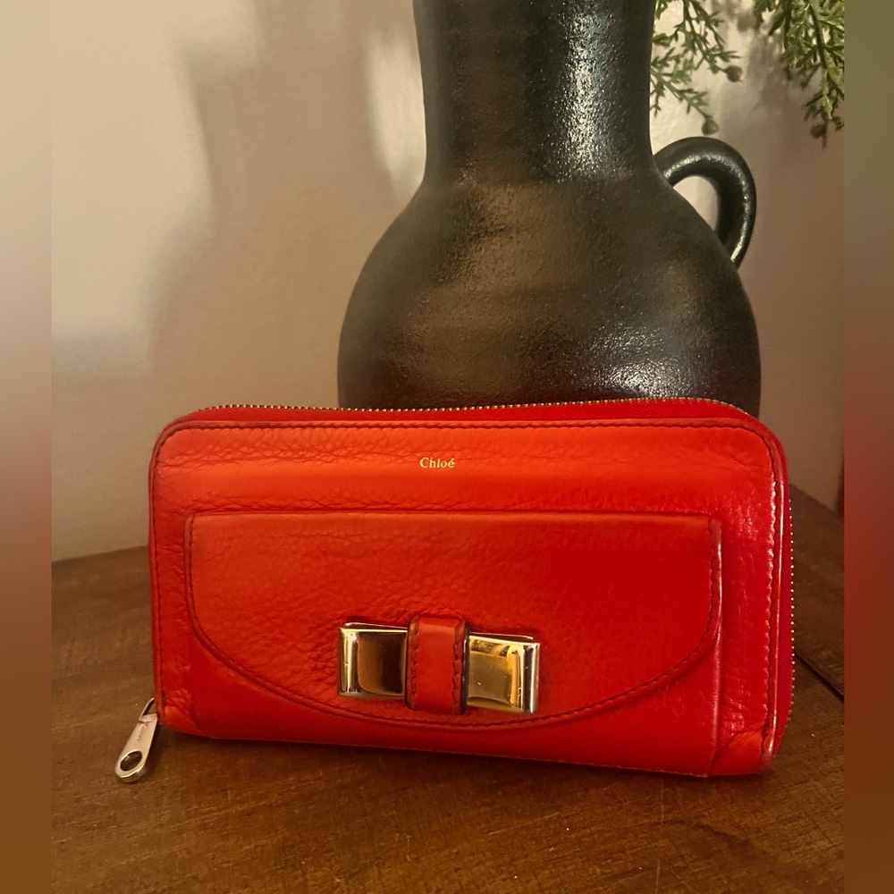 Chloe Zip Around Wallet